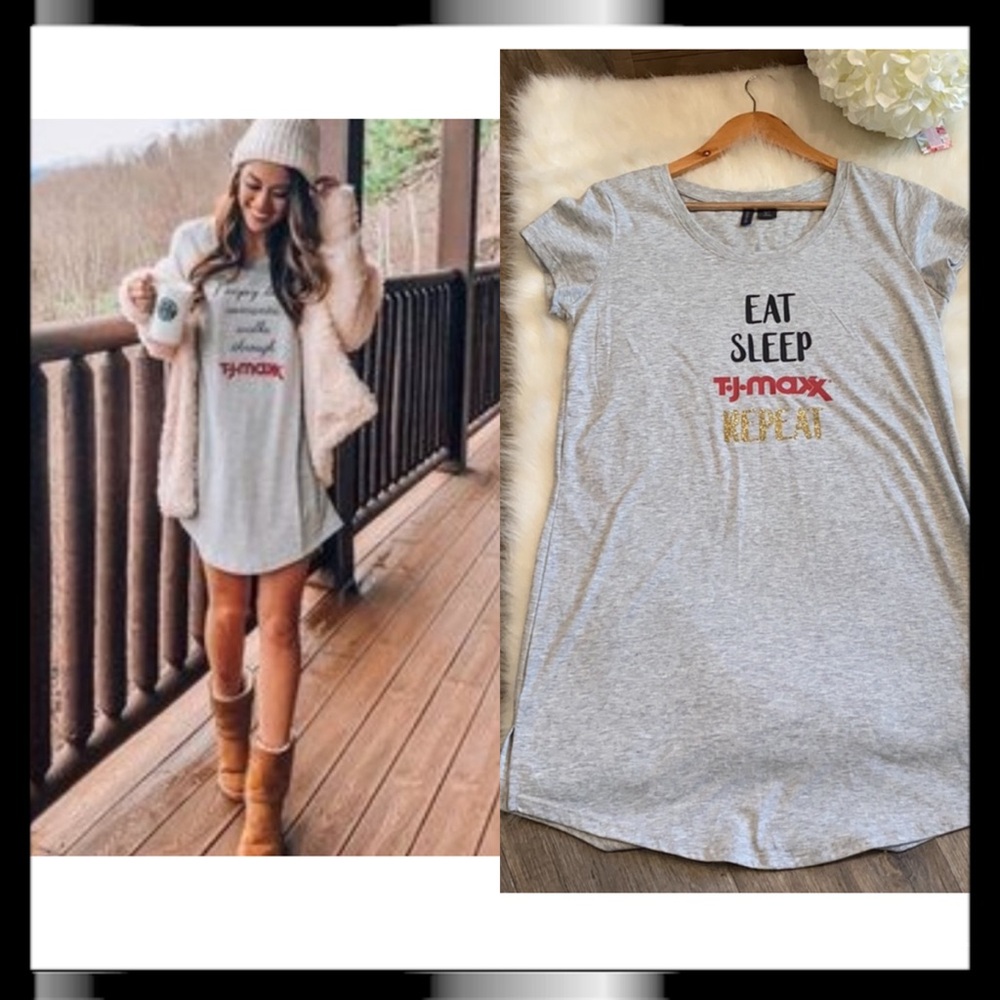 PARAPHRASE EAT SLEEP TJMAXX REPEAT DRESS